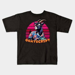 Goat programmer Kids T-Shirt